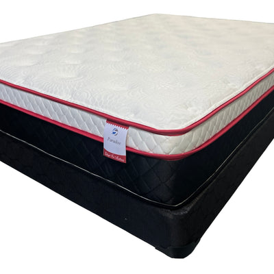 Firmness 6 Paradise Queen Pillow Top Pocket Coil by Sleep In!!