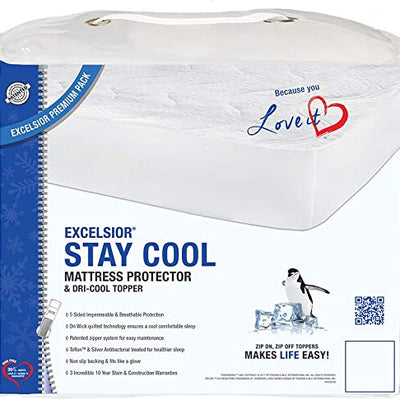 Stay Cool Mattress Protector by Exelsior